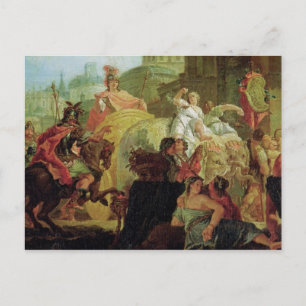 Cartão Postal A entrada de Alexandre o Excelente