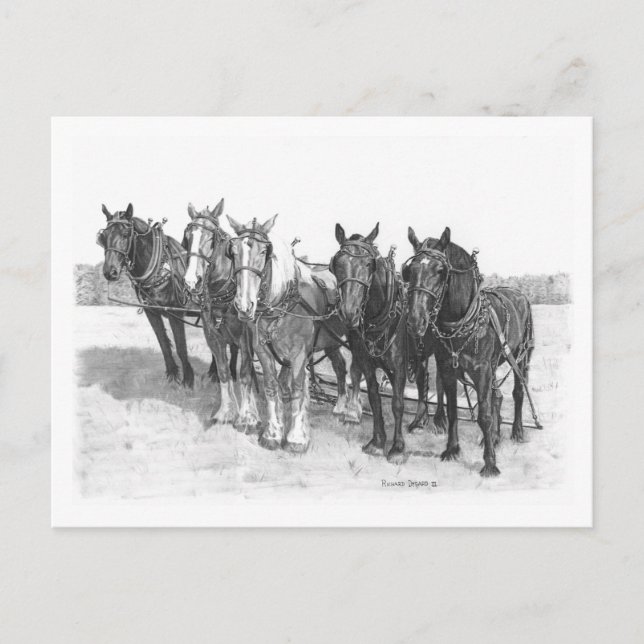 Cartão Postal A Equipe (Frente)