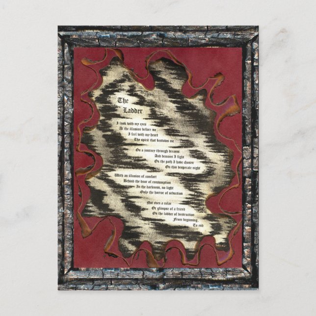 Cartão Postal A Escada (Frente)