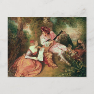 Cartão Postal A Escala do Amor, 1715-18