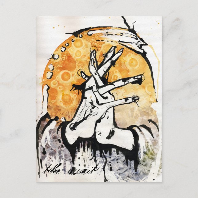 Cartão Postal a espera (Frente)