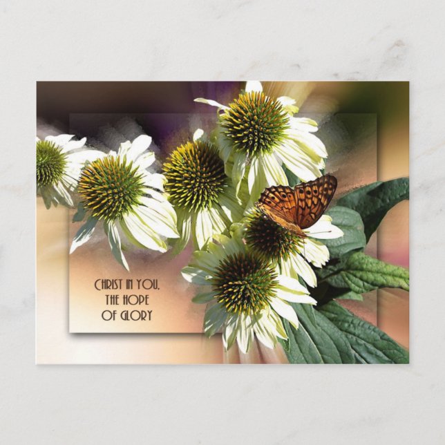 Cartão Postal A Esperança da Glória (Frente)