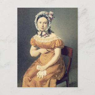 Cartão Postal A esposa do artista Catharine, 1825