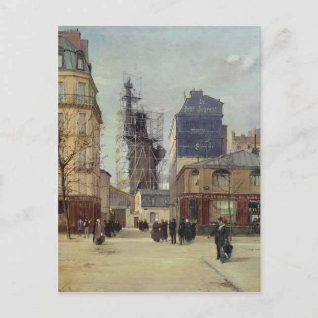 Cartão Postal A Estátua da Liberdade, de Bartholdi (Frente)