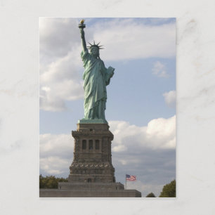 Cartão Postal A Estátua da Liberdade na Ilha da Liberdade em Nov