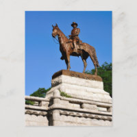 A estátua Ulisses S. Grant no topo da Grant