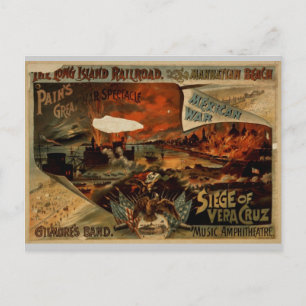 Cartão Postal A estrada de ferro Long Island