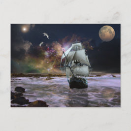 Cartão Postal A estrela-guia...