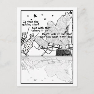 Cartão Postal A Estrela-guia