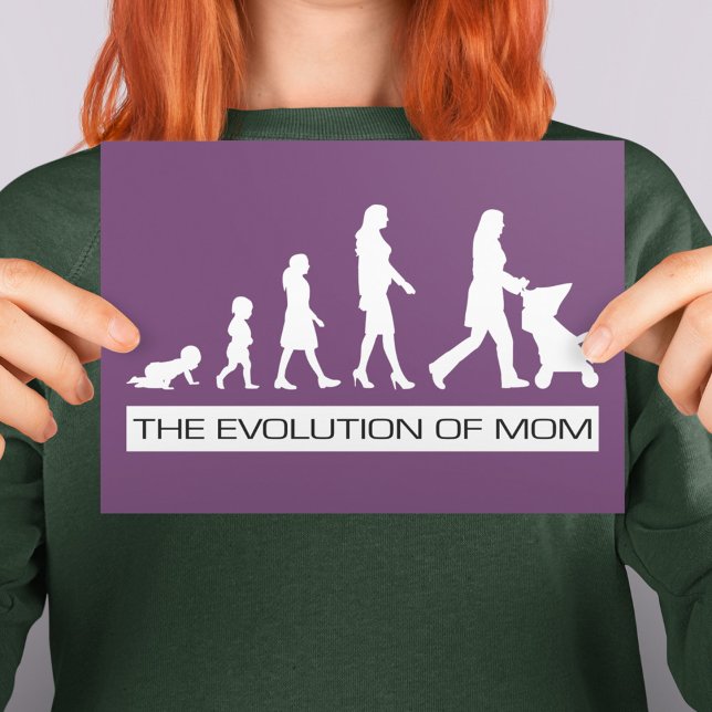 Cartão Postal A Evolução da Mãe (Criador carregado)