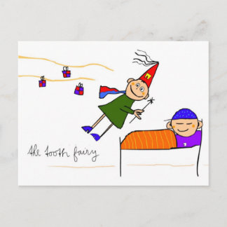 Cartão Postal "a fada dos dentes"