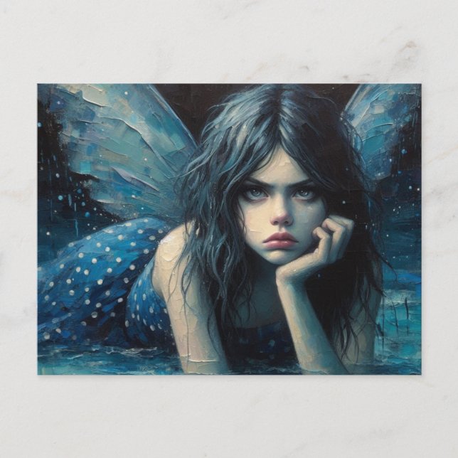 Cartão Postal A fada irritada (Frente)