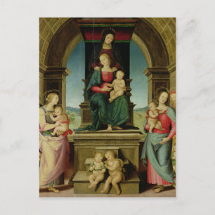 Cartão Postal A Família de Ruas, Anne, c.1507