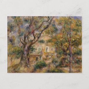 Cartão Postal A Fazenda em Les Collettes, Cagnes - Auguste Renoi