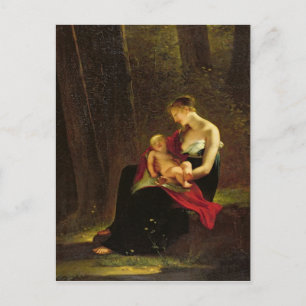 Cartão Postal A Feliz Mãe