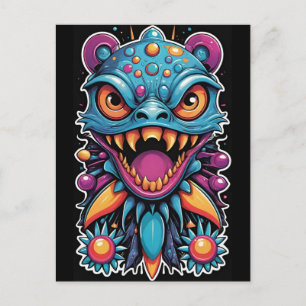 Cartão Postal A Fera se Banqueteará Sem Aviso - Ken Gage