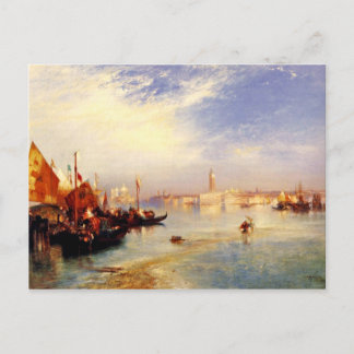 Cartão Postal A Festa de casamento do pescador