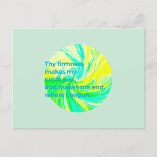 Cartão Postal A firmeza
