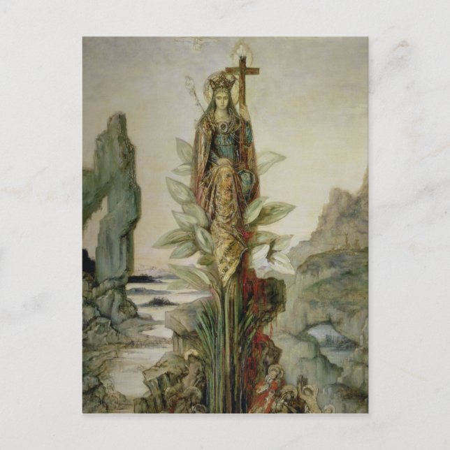 Cartão Postal A Flor Mística (Frente)