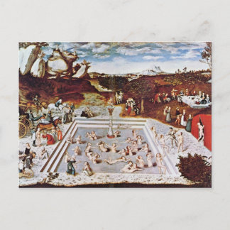 Cartão Postal A Fonte Da Juventude Por Cranach D. Ä. Lucas (Melh