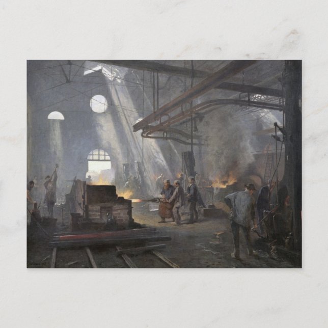 Cartão Postal A Forge, 1893 (Frente)