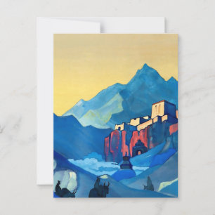 Cartão Postal “A Fortaleza do Espírito” por Nicholas Roerich