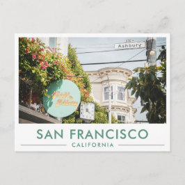 Cartão Postal A Foto de Haight & Ashbury São Francisco