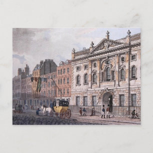Cartão Postal A frente sul do Ironmongers Hall
