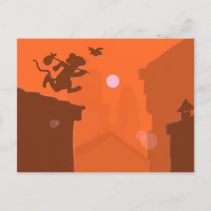 Cartão Postal A Fuga