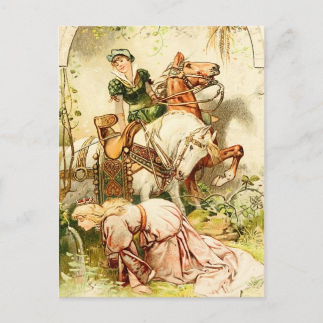 Cartão Postal A Garota do Ganso (Frente)