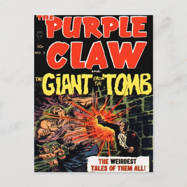 Cartão Postal A Garra Roxa #3 (Frente)