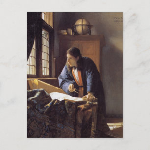 Cartão Postal A Geógrafa