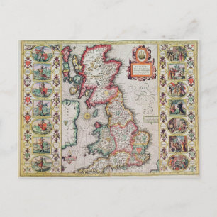Cartão Postal A Grã-Bretanha, Tal Como Foi Concebida Durante O 