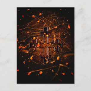 Cartão Postal A Grande Mãe (Terra) Cruz de Māra