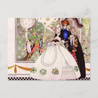 Cartão Postal A história da fada de Kay Nielsen, a barba azul e 