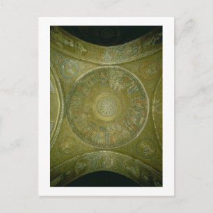 Cartão Postal A História de José, mosaico da 3ª Cupola em