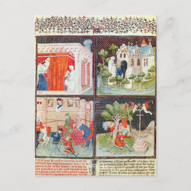 Cartão Postal A história de Lancelot (Frente)