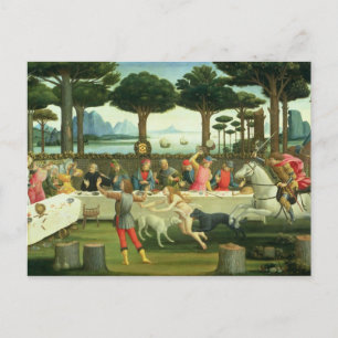 Cartão Postal A História de Nastagio degli Onesti