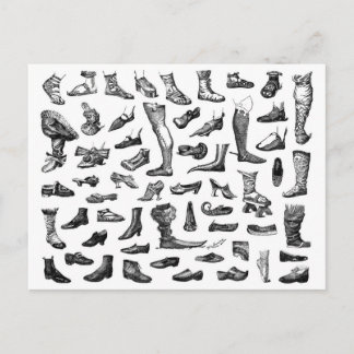 Cartão Postal A História dos Calçados