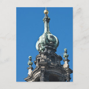 Cartão Postal A hofkirche (Igreja da Corte) Dresden