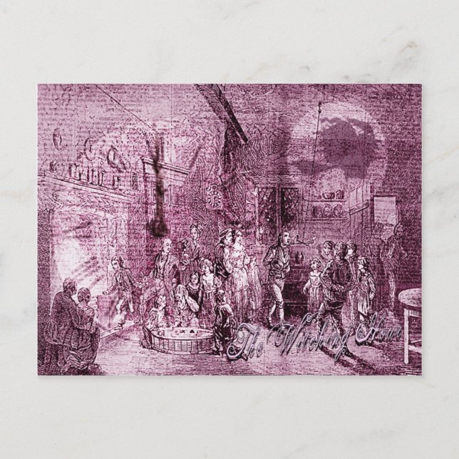 Cartão Postal A Hora da Bruxa (Frente)