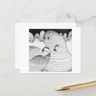 Cartão Postal A hora das bruxas