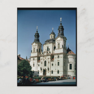 Cartão Postal A Igreja da Rua, Nicholas, construiu 1703-61