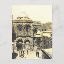 Cartão Postal A Igreja do Santo Sepultor em Jerusalém