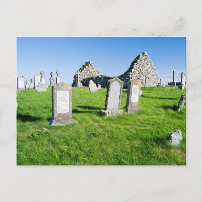 Cartão Postal A ilha Benbecula (Beinn nam Fadhla) (Frente)