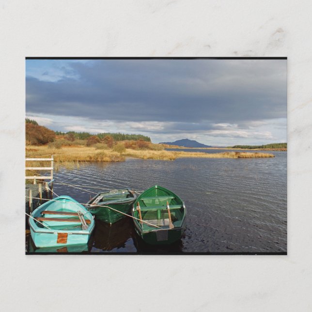 Cartão Postal A ilha da vista de Mull (Frente)