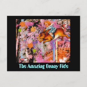 Cartão Postal A Incrível Corrida de Coelhinhos