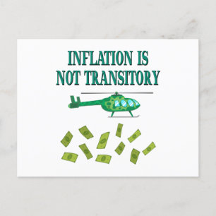 Cartão Postal A inflação não é transitória