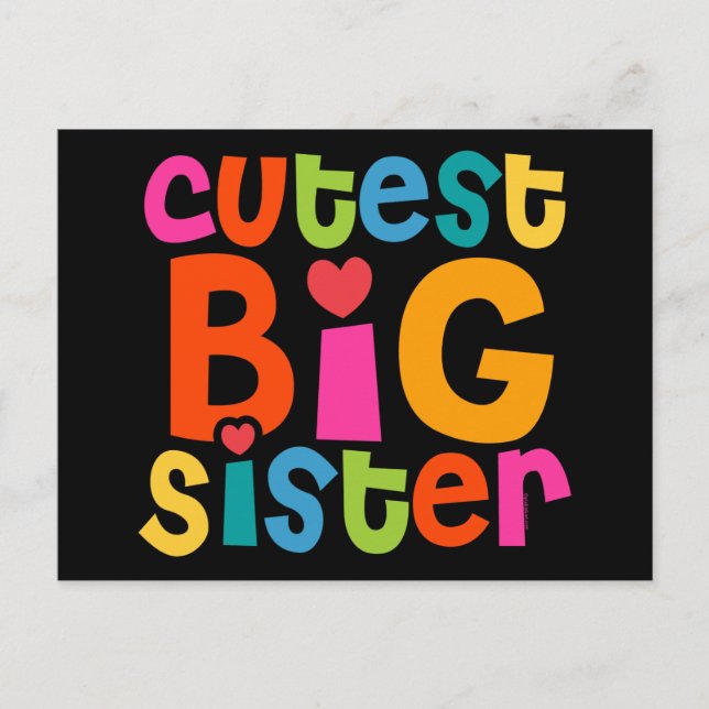 Cartão Postal A Irmã Mais Alta (Frente)