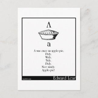 Cartão Postal A já foi uma torta de maçã